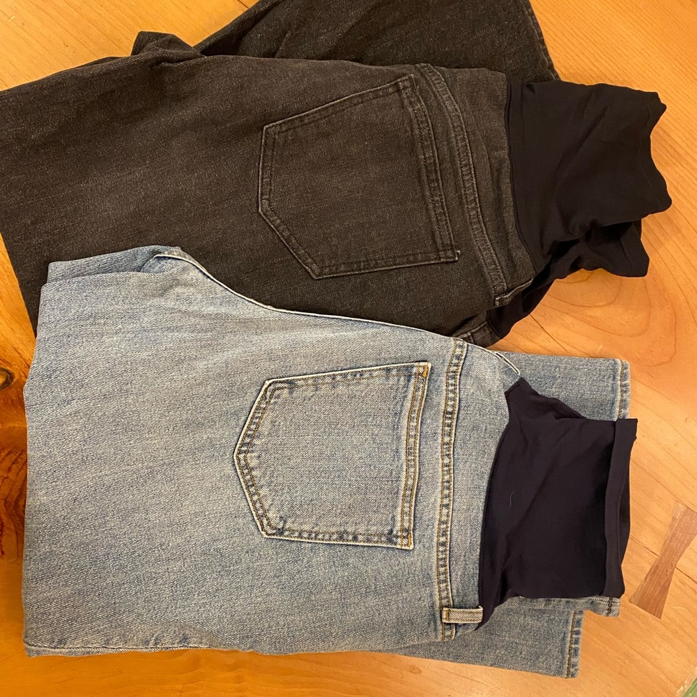 Gap Maternity Jeans with bands